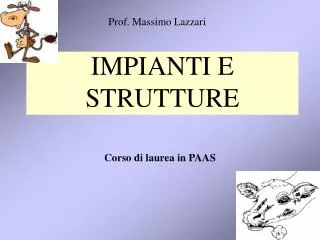 impianti e strutture