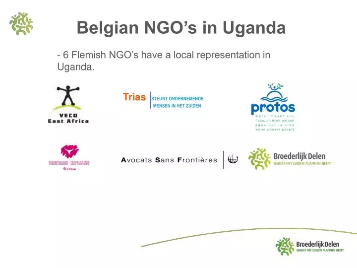 belgian ngo s in uganda