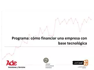 programa c mo financiar una empresa con base tecnol gica
