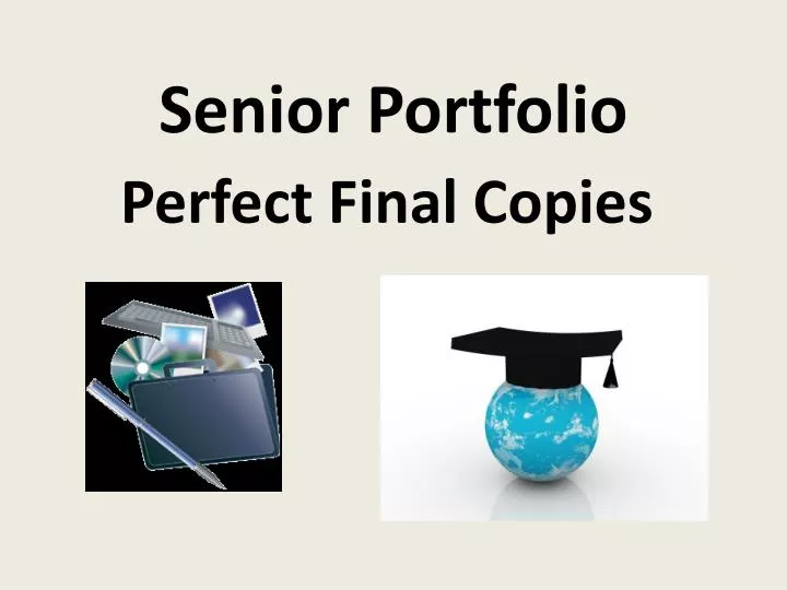senior portfolio