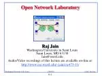 Open Network Laboratory - slide 1