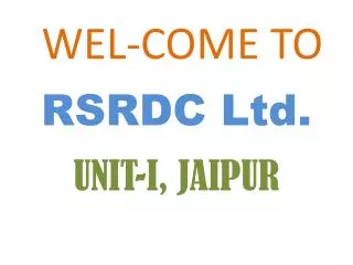 RSRDC Ltd.