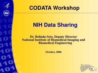 NIH Data Sharing