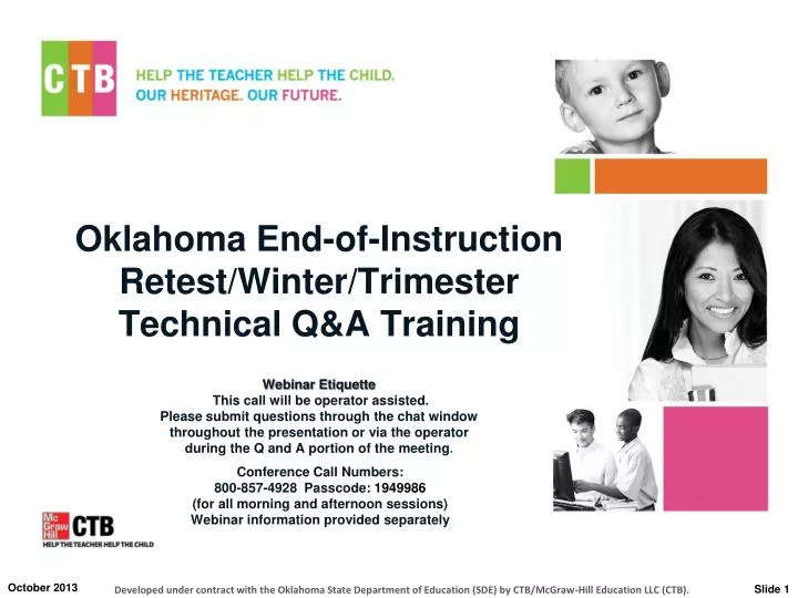 oklahoma end of instruction retest winter trimester technical q a training