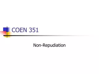 COEN 351