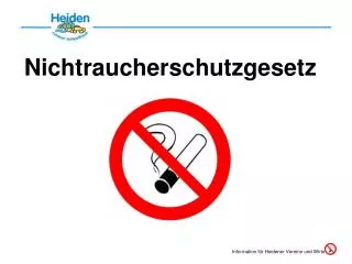 nichtraucherschutzgesetz