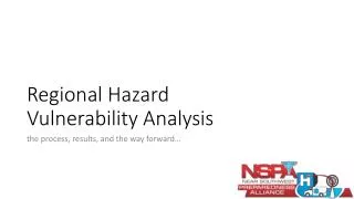 Regional Hazard Vulnerability Analysis