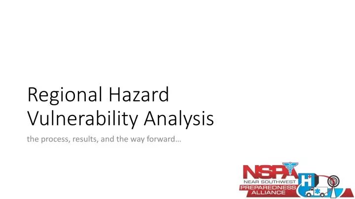 regional hazard vulnerability analysis