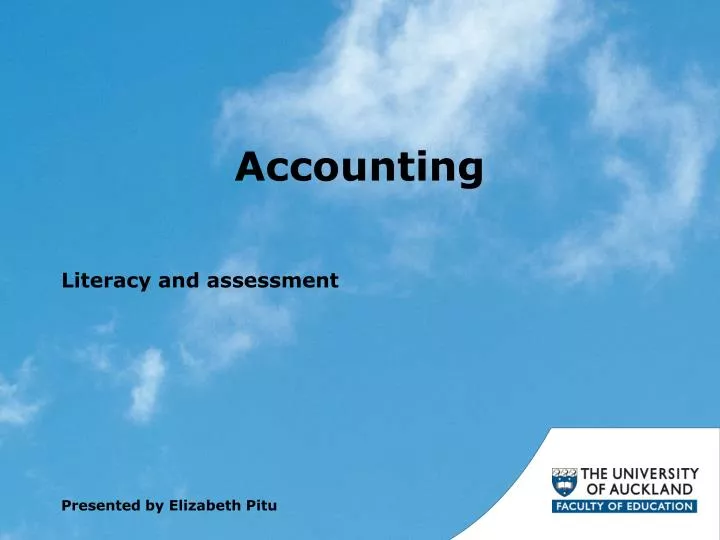 PPT - Accounting PowerPoint Presentation, Free Download - ID:5646767