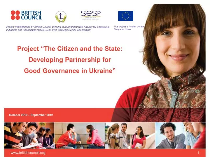 project the citizen and the state developing partnership for good governance in ukraine