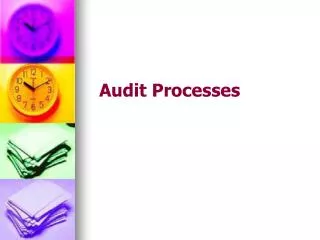 Audit Processes