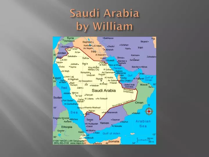 saudi arabia by william