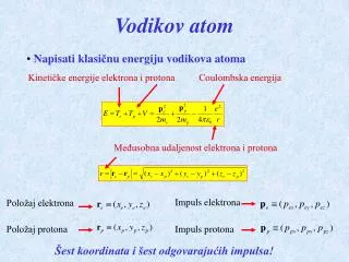 vodikov atom