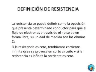 definici n de resistencia