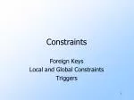 Constraints - slide 1
