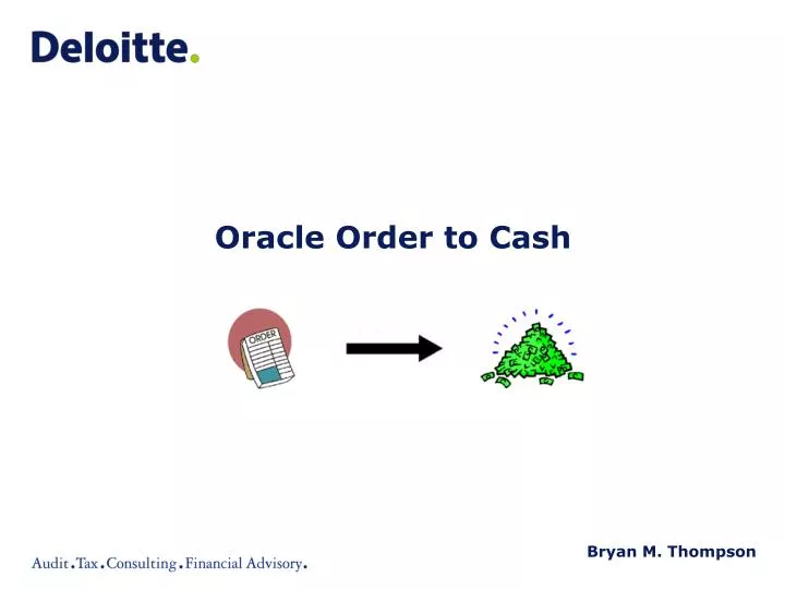 oracle order to cash