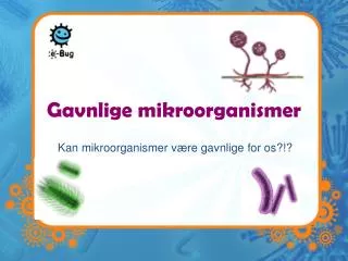 gavnlige mikroorganismer