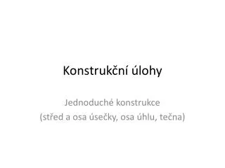 konstruk n lohy