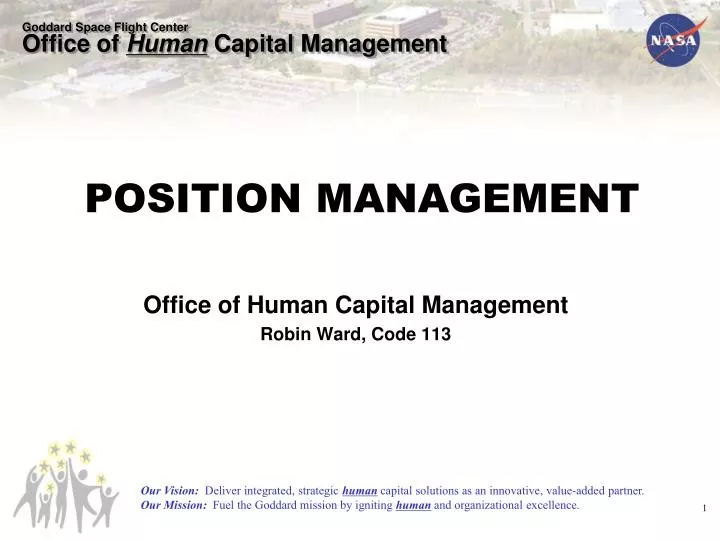 office of human capital management robin ward code 113