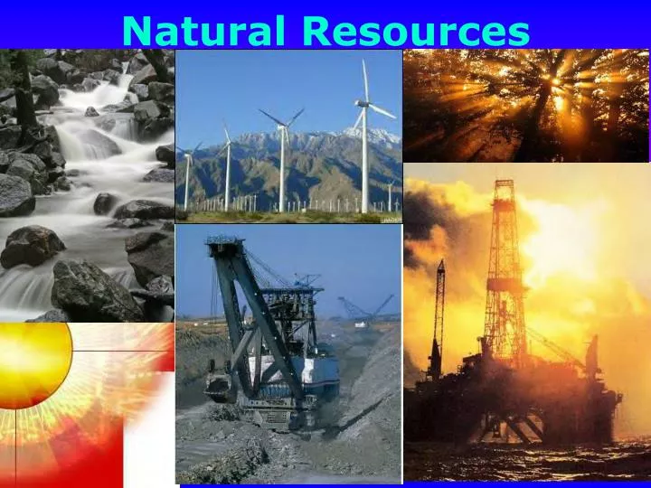 natural resources