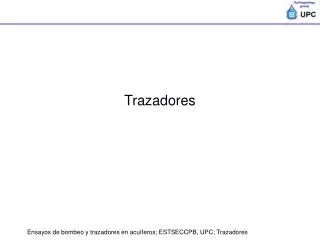 trazadores
