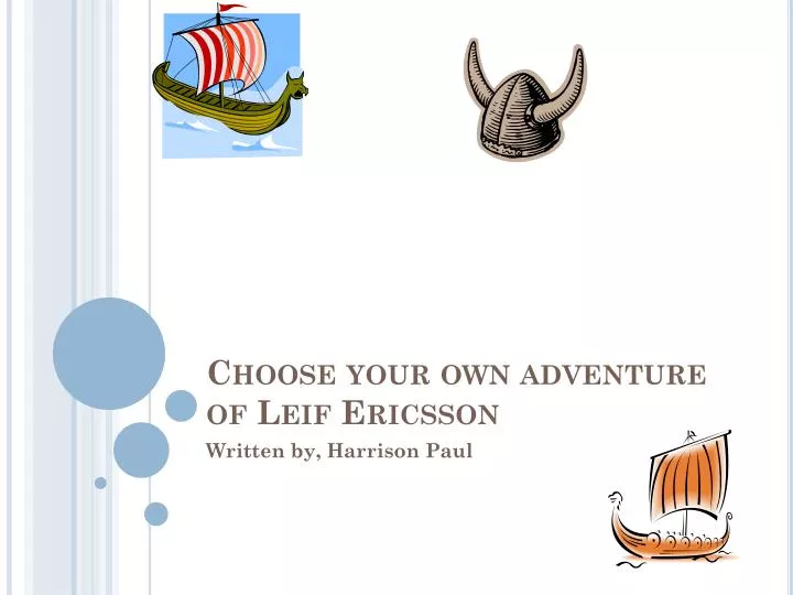 choose your own adventure of leif ericsson