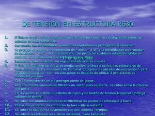 de tensi n en estructura rs30