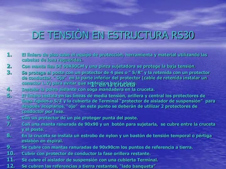 de tensi n en estructura rs30