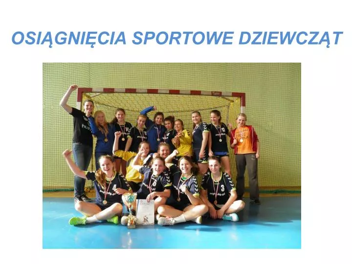 osi gni cia sportowe dziewcz t