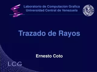 trazado de rayos