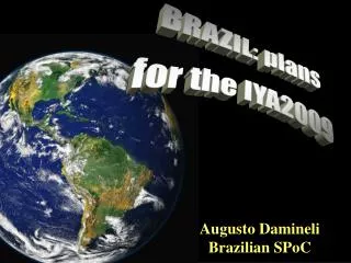 Augusto Damineli Brazilian SPoC