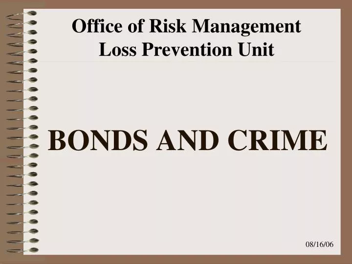 bonds and crime