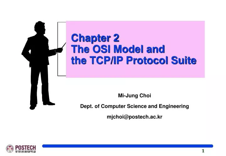 chapter 2 the osi model and the tcp ip protocol suite