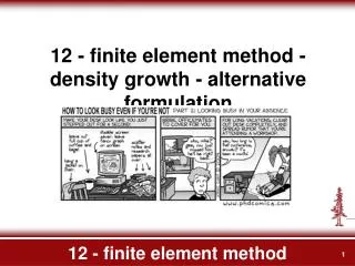 12 - finite element method