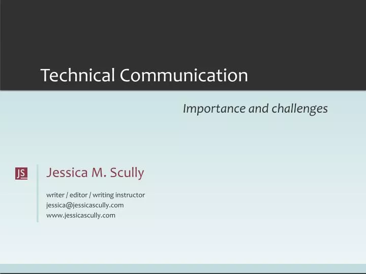 technical communication