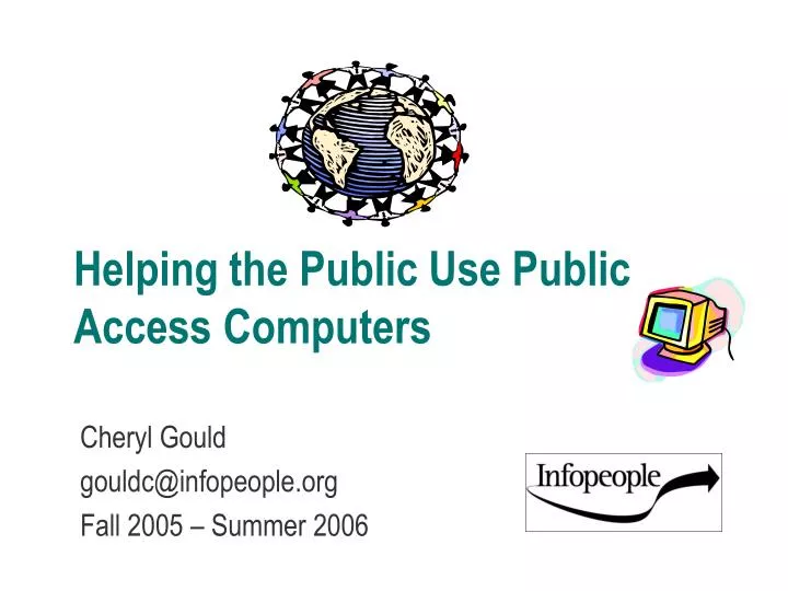 helping the public use public access computers