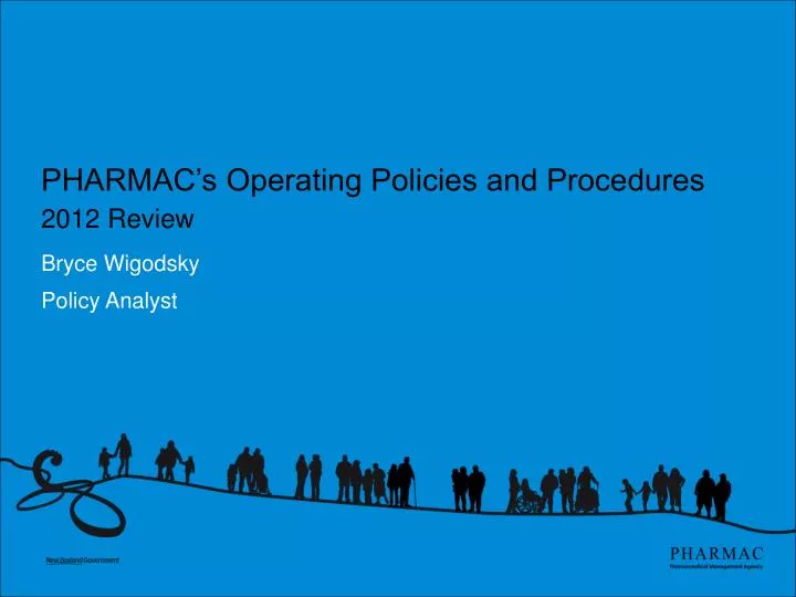 pharmac s operating policies and procedures 2012 review