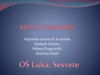 kviz o vukovaru
