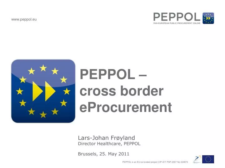 peppol cross border eprocurement