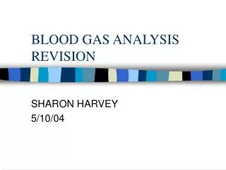 PPT - Blood Gas Analysis And Analyzer (BME Lab 2) PowerPoint ...