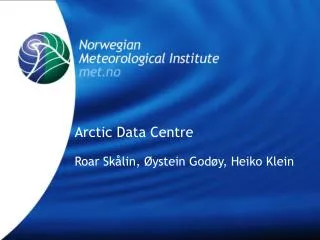 Arctic Data Centre