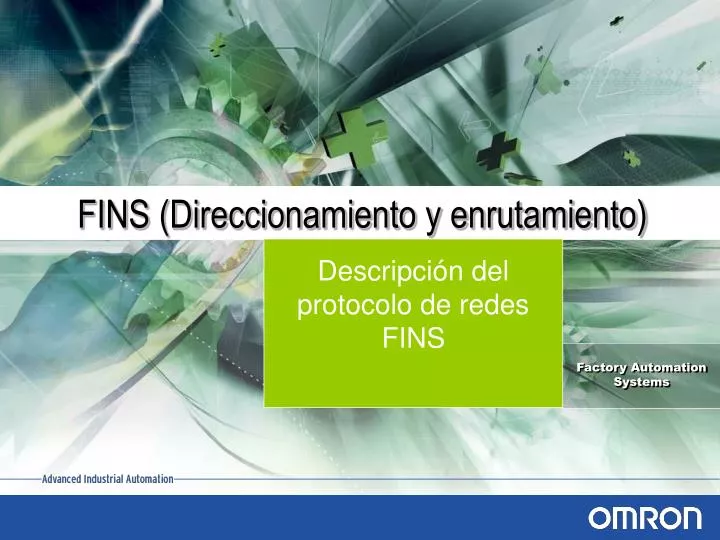 fins direccionamiento y enrutamiento