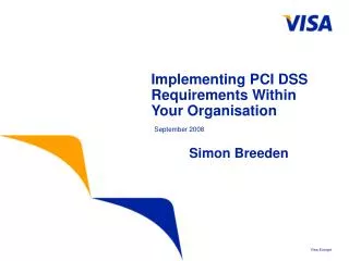 Implementing PCI DSS Requirements Within Your Organisation