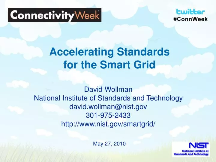 accelerating standards for the smart grid