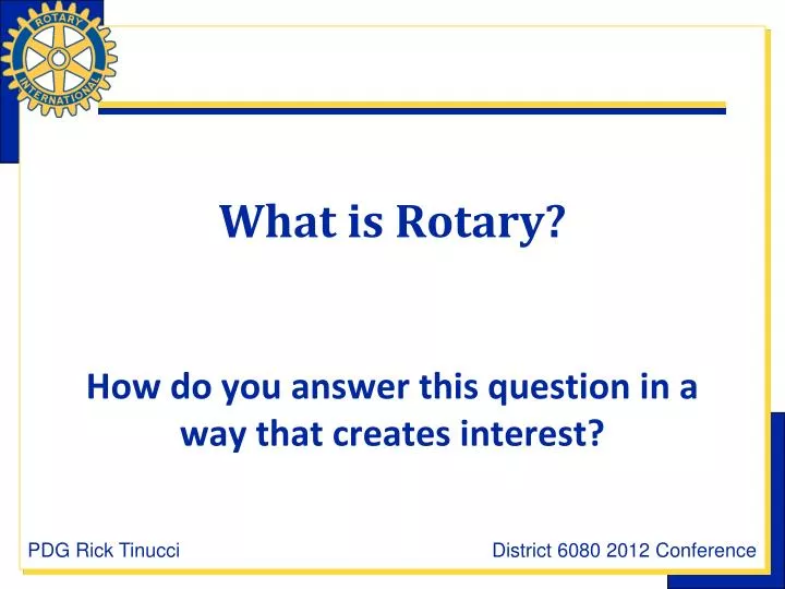 what is rotary