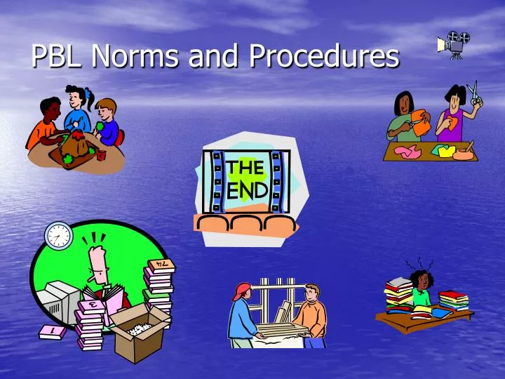 pbl norms and procedures