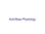 Acid-Base Physiology - slide 1