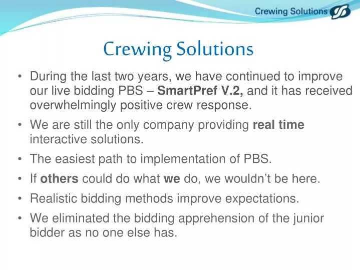 crewing solutions