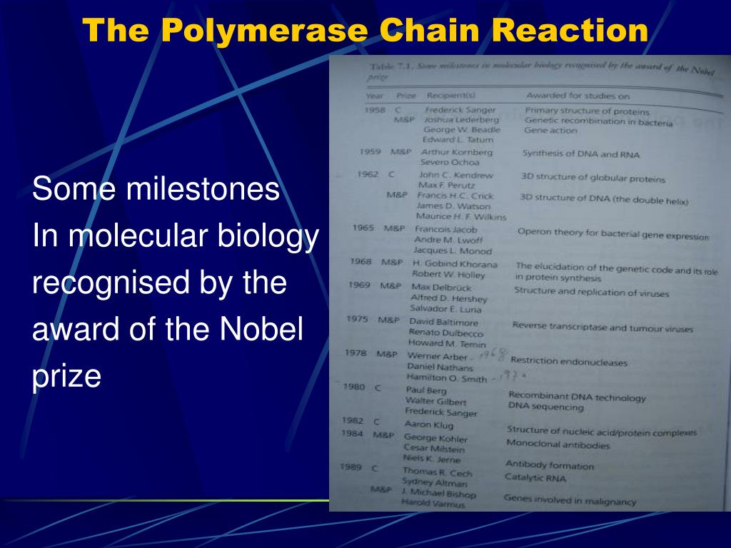 PPT - The Polymerase Chain Reaction PowerPoint Presentation, free ...
