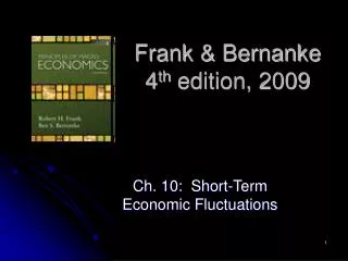 Frank &amp; Bernanke 4 th edition, 2009